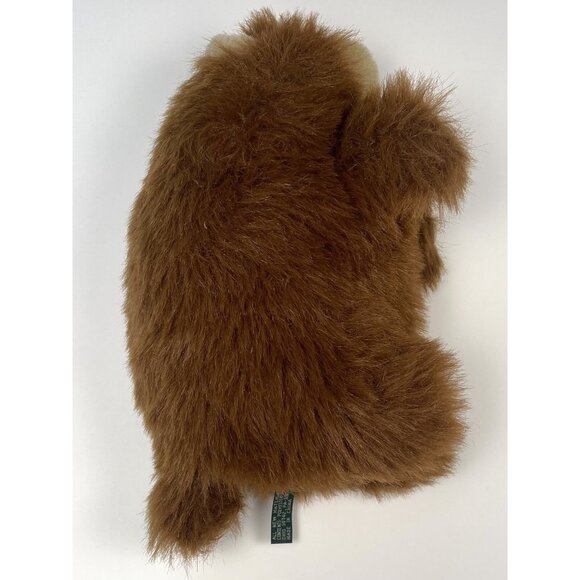 VTG FANCY ZOO 13" Fuzzy Plush Stuffed Brown Grizzly Bear HAND PUPPET 2202 EUC - Picture 5 of 7